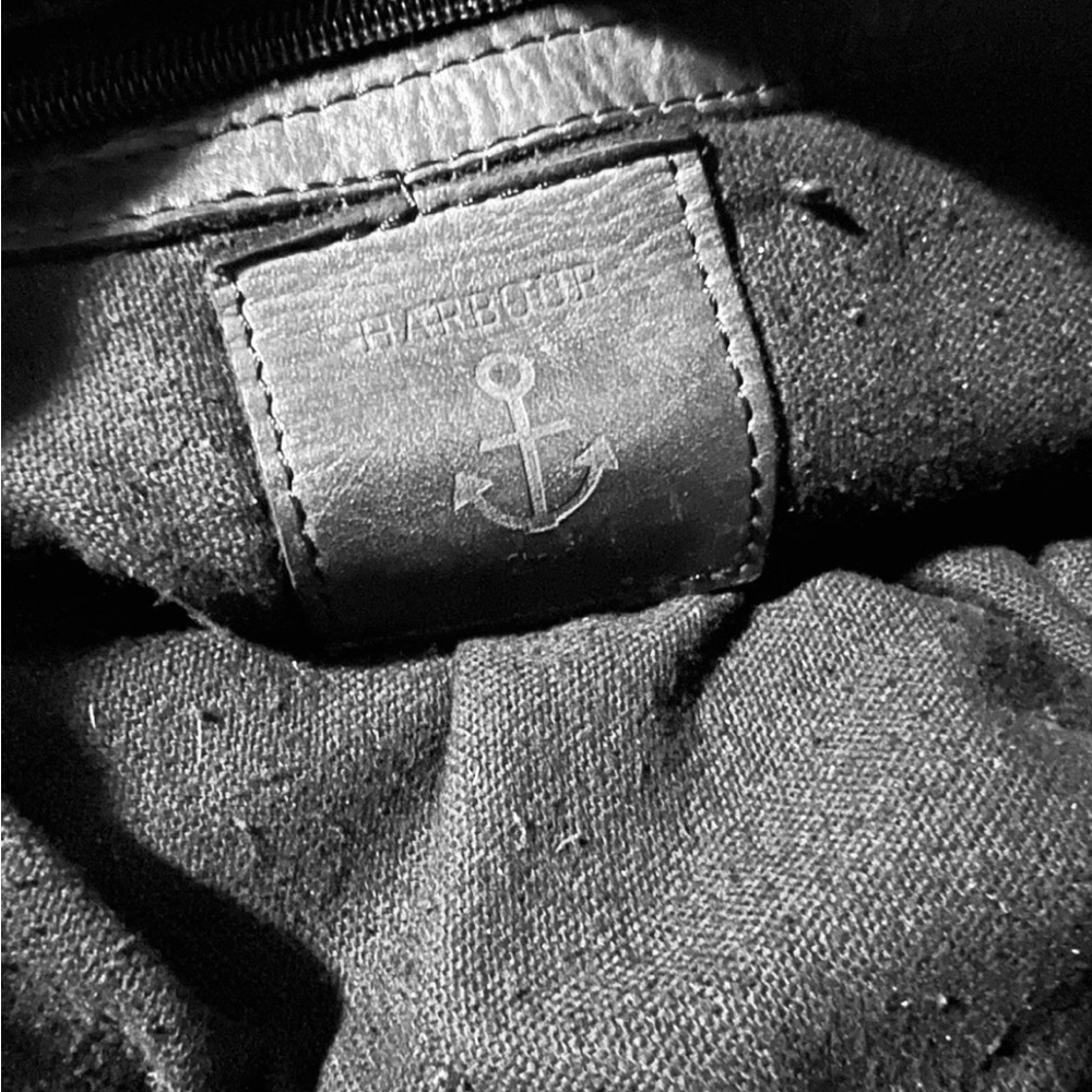 Harbour 2nd Smooth Leather Black “Love Rosi” Multi Compartments Crossbody Bag - Picture 11 of 14